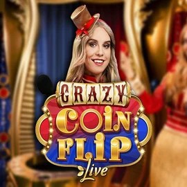 Play Crazy Coin Flip slot by Evolution on rhinobets.uk.com
