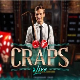 Live Craps logo – Live Casino by Evolution at Rhinobet Casino