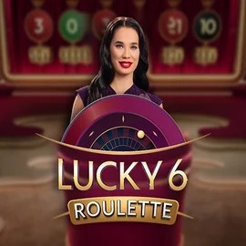 Lucky 6 Roulette game by Pragmatic Play – logo hosted on Rhinobet Casino