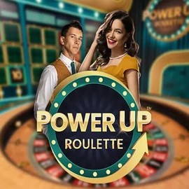 PowerUP Roulette slot icon by Pragmatic Play, available at Rhinobet Casino