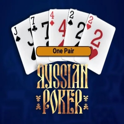 Official Table Games logo: Russian Poker by OneTouch Games at Rhinobet Casino